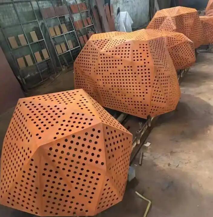 东河镇耐候钢造型